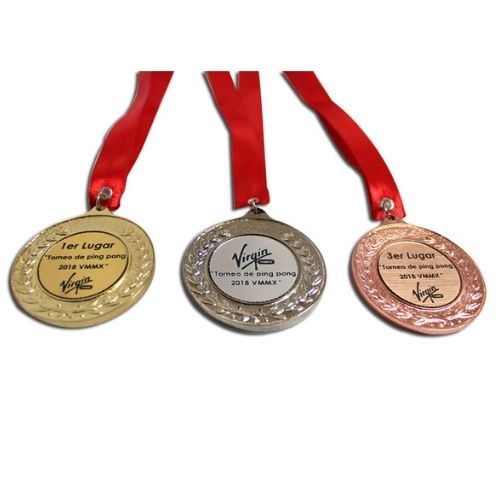 Medallas urgentes/ Ping pong Virgin