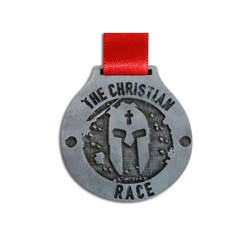 Medalla fundida Christian Race