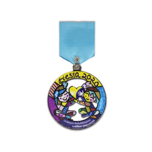 Medalla acrílico Teletón