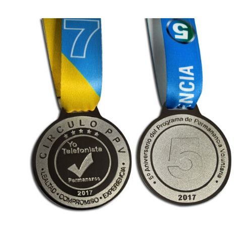 Medalla metal rex Telmex