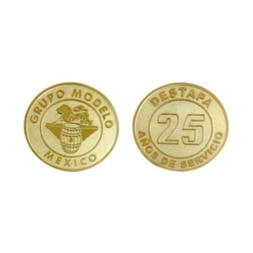 Moneda por años de servicio Grupo Modelo