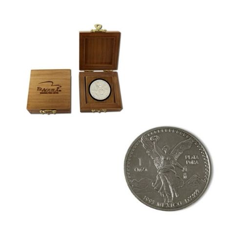 Moneda Onza plata/ El Aguila