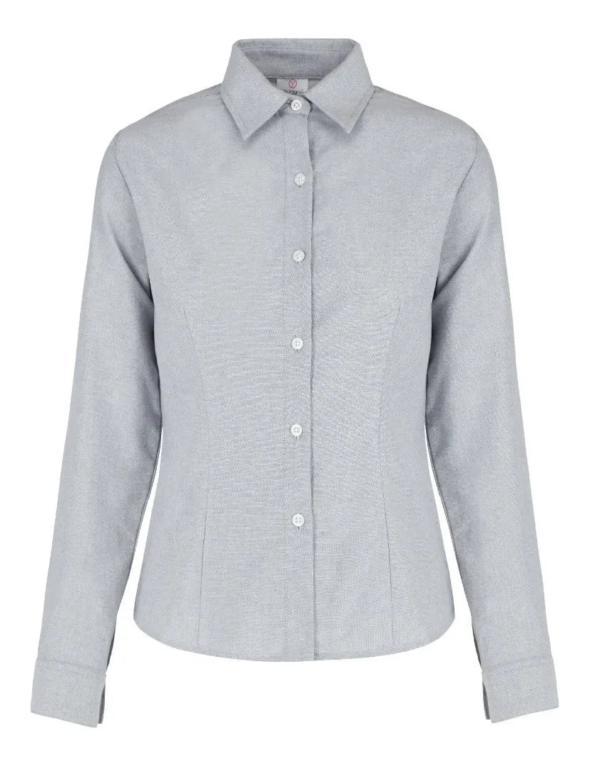 Camisa Oxford Gris