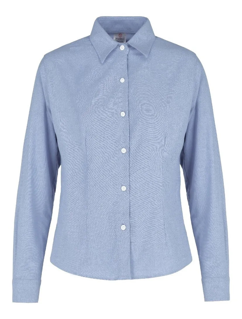 Camisa Oxford Azul Cielo