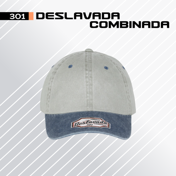 Gorra Deslavada Combinada