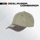 Gorra Deslavada Combinada