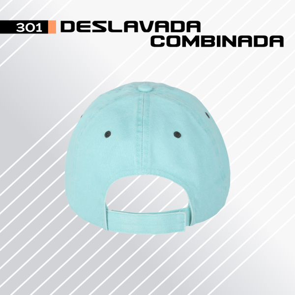 Gorra Deslavada Combinada