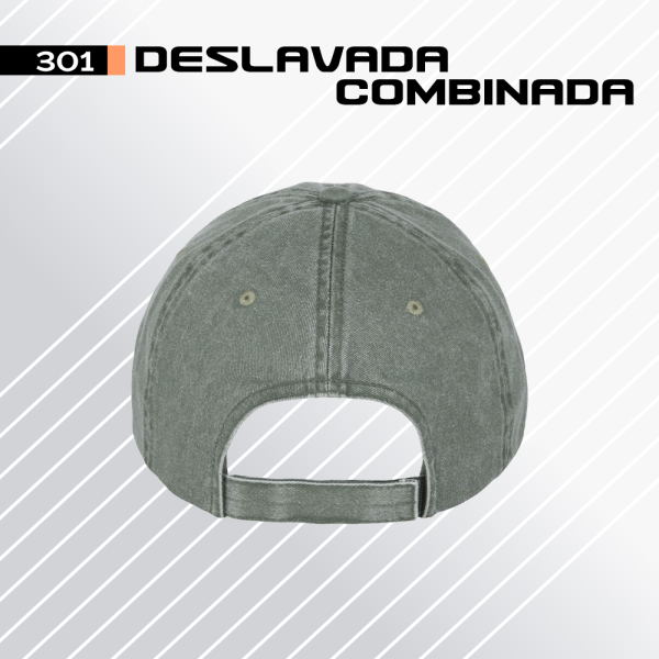 Gorra Deslavada Combinada