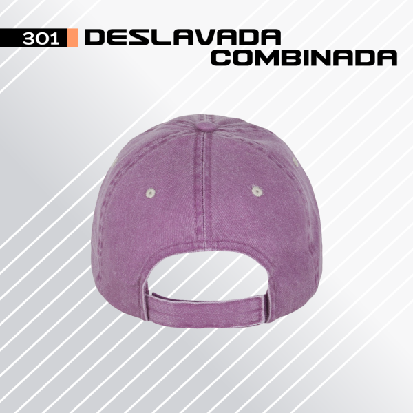 Gorra Deslavada Combinada