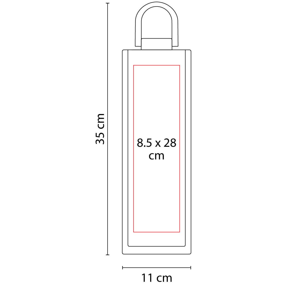 Estuche para vinos de yute