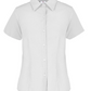 Camisa Gabardina Manga Corta Blanca