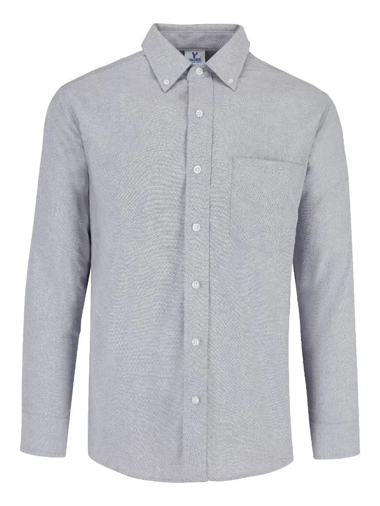 Camisa Oxford Gris