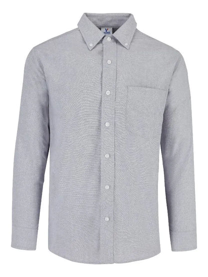 Camisa Oxford Gris