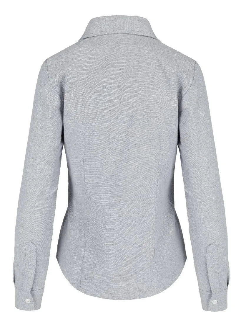 Camisa Oxford Gris