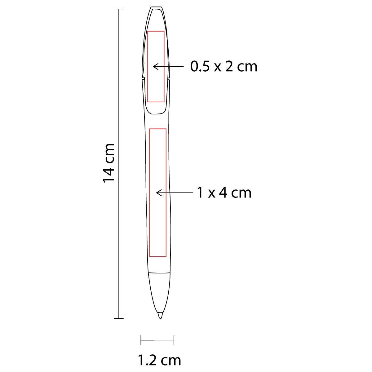 Pluma Hidrogel Rojo