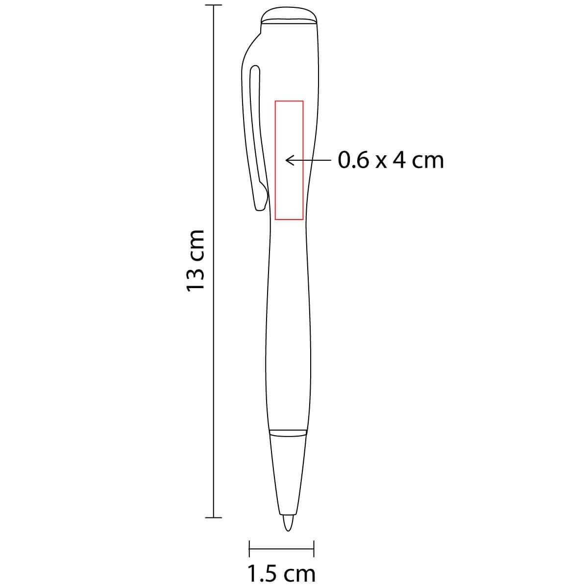 Pluma con Luz Láser