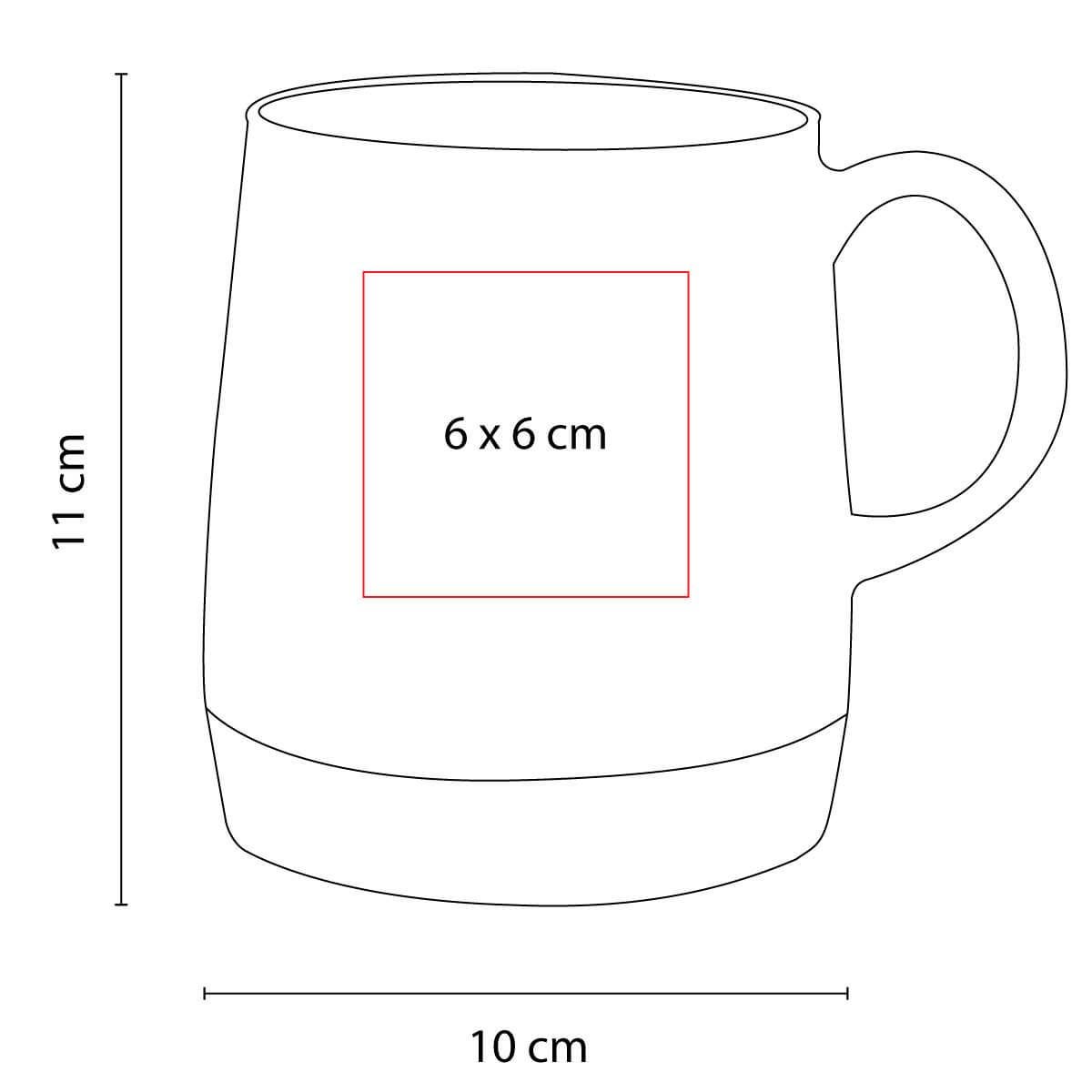 Taza Fiorland Base Bambú