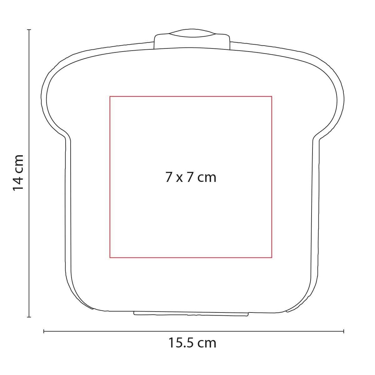 Sandwichera Eco de Fibra